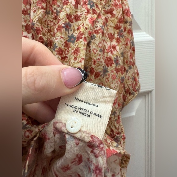 DOEN Narcissa Top in Pink Valley Floral - Picture 12 of 12